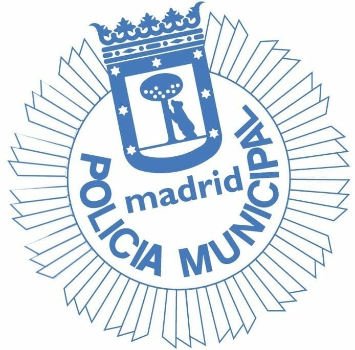 PLACA POLICIA MUNICIPAL DE MADRID
